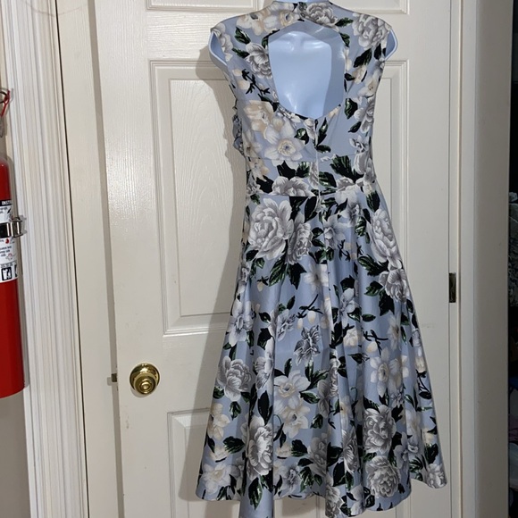 Miss Lulo Fit & Flare Dress - Size Small - Picture 4 of 11